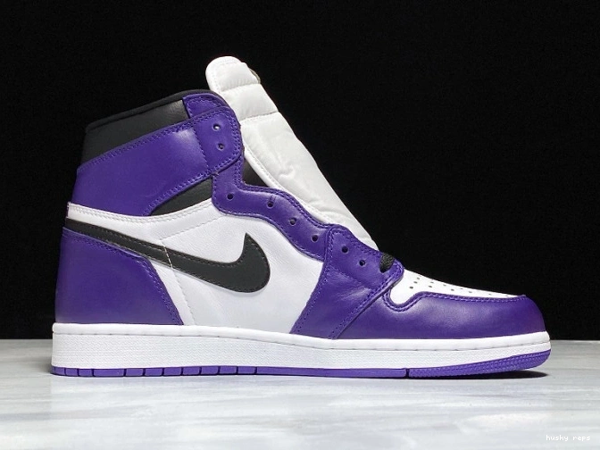 Rep Husky 1 555088-500 Court Air OG Purple Jordan High 0716